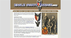 Desktop Screenshot of eaglescoutbadge.com